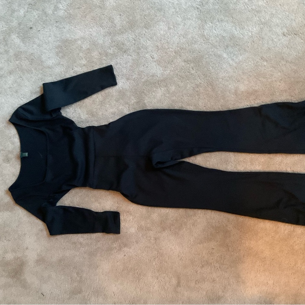 Wild Fable Kids Black Long Sleeve One Piece